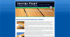 Desktop Screenshot of invisifast.com
